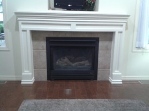 PILLARS AND MANTEL